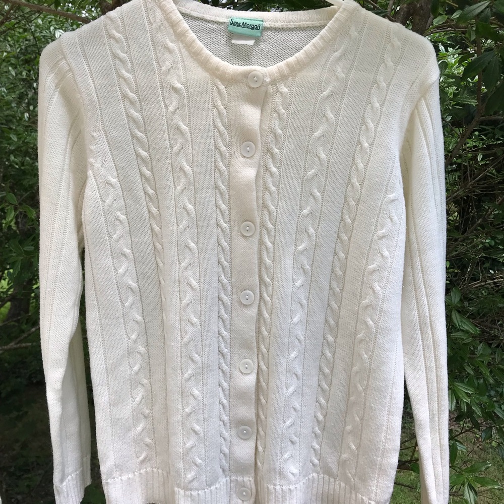 Sara Morgan Sweater (white)
